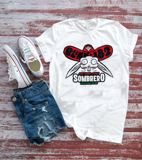 Blink-182 San Diego-Style Sombrero Mexican Food T-Shirt