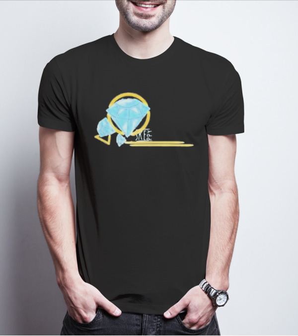 Skeppy Merchandise Geo Diamond Sketch Artist Signature T-Shirt