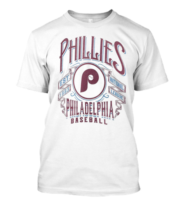 Philadelphia Phillies Est 1883 National League Philadelphia Baseball T-Shirt
