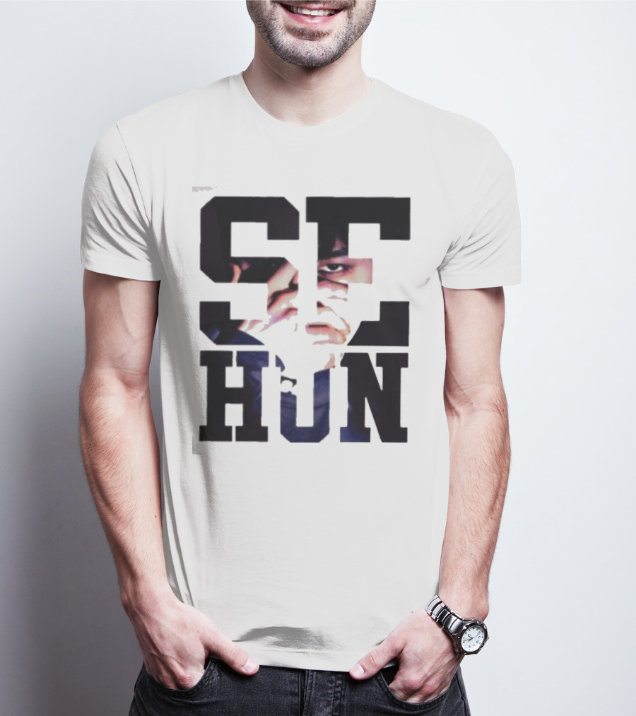 Sehun Monster Version EXO Kpop Band Dark Intense T-Shirt