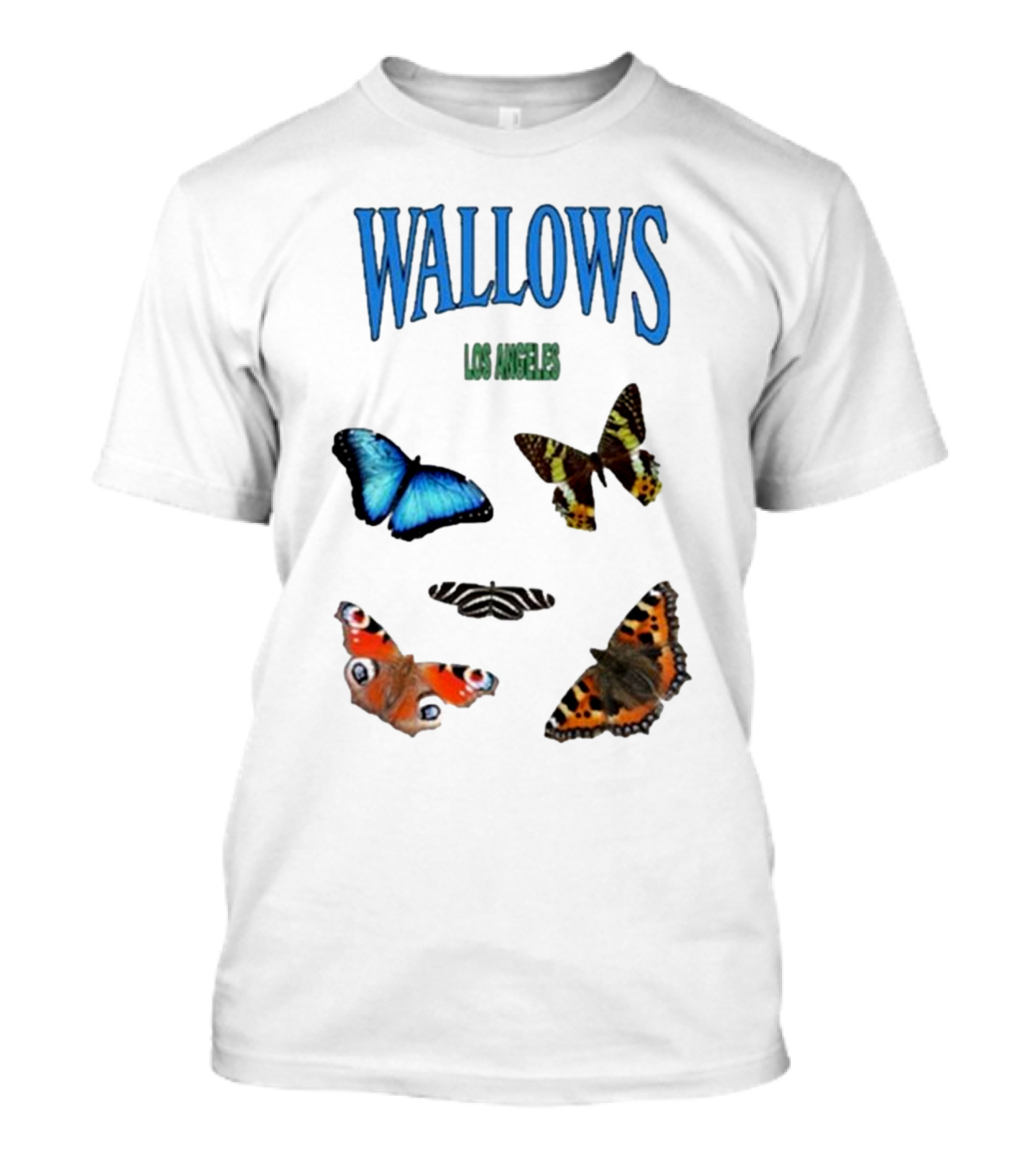 Wallows Los Angeles Butterflies Collection T-Shirt