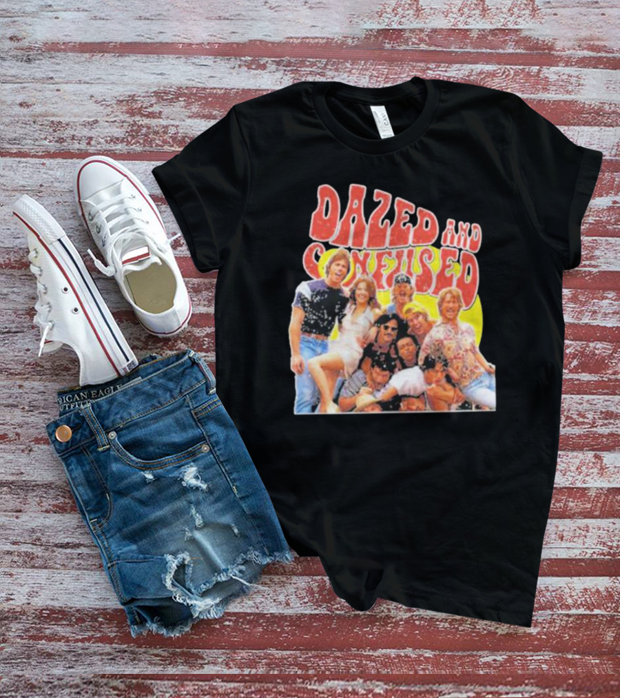 Dazed And Confused Movie Cast Group Image T-Shirt