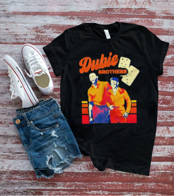 Dubie Brothers Domino Duo Orange Outfits T-Shirt
