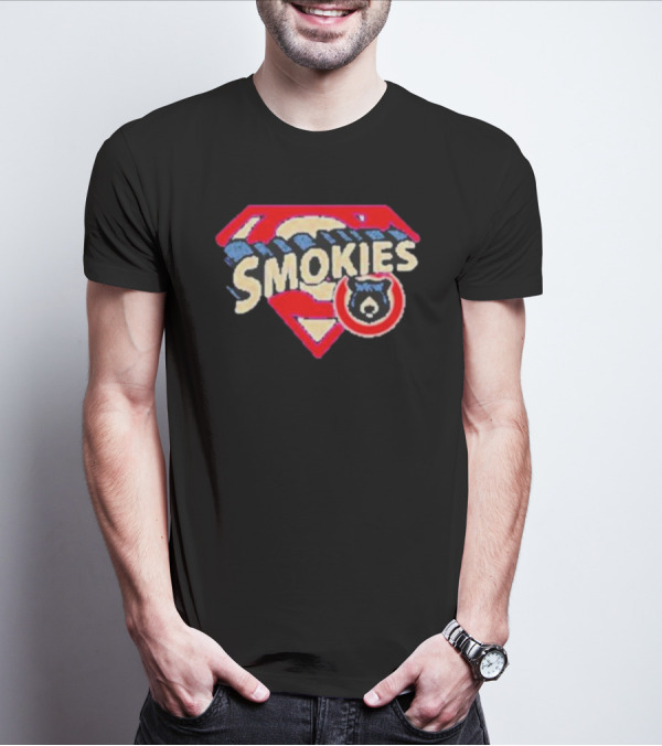 Smokies Super Shield Logo Bear Emblem T-Shirt