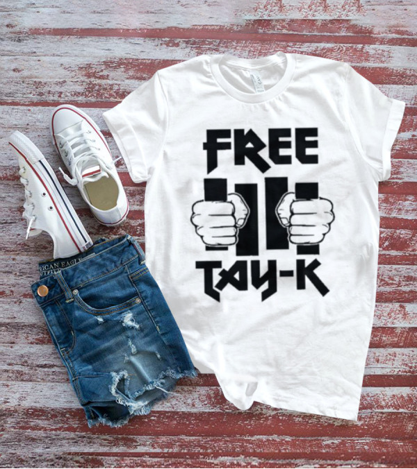 Free Tay-K Hands Behind Bars Iconic T-Shirt
