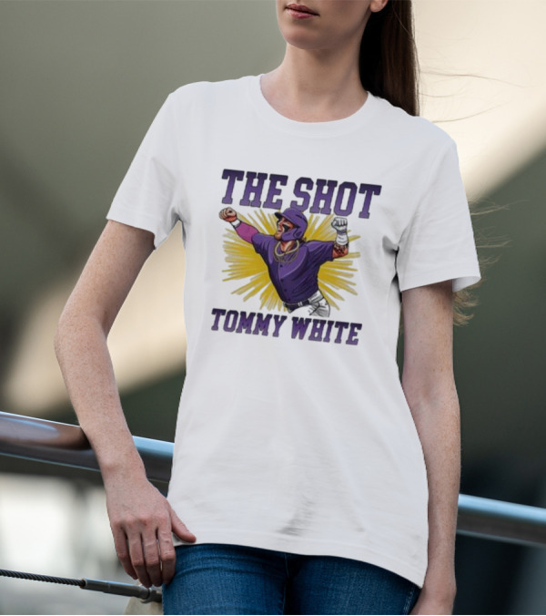 Tommy White The Shot Baseball Celebration Explosion T-Shirt