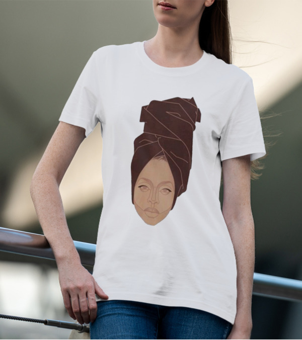 Headwrap Analogue Girl 1997 Iconic T-Shirt