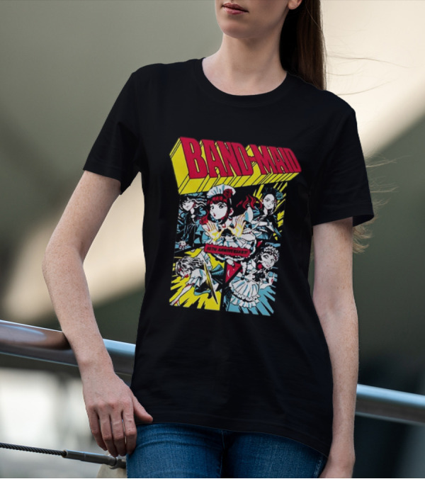 Band-Maid 10th Anniversary Manga T-Shirt