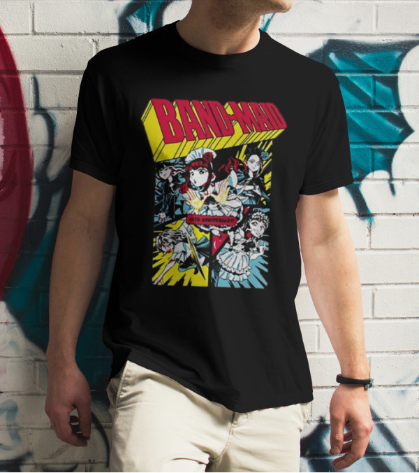 Band-Maid 10th Anniversary Manga T-Shirt