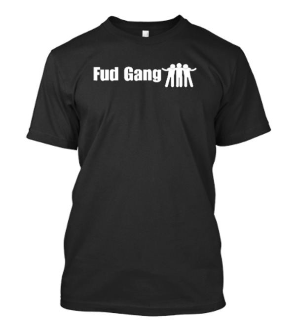 Fud Gang Stick Figure Friends Embrace T-Shirt