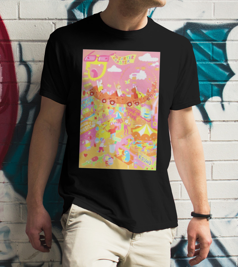 Carter Kench Carnival Carter Coaster Dunkin Tank Round Fun Time T-Shirt