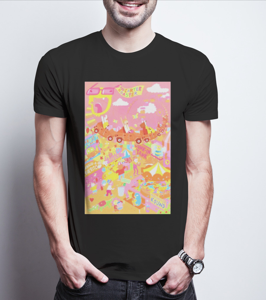 Carter Kench Carnival Carter Coaster Dunkin Tank Round Fun Time T-Shirt