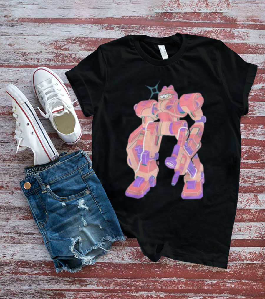 Aquiboni Garf Mecha Robot Fusion T-Shirt