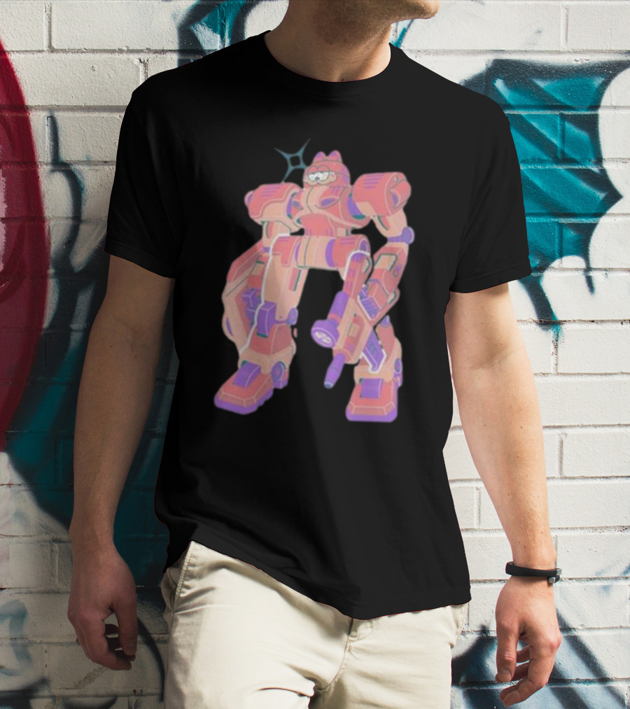 Aquiboni Garf Mecha Robot Fusion T-Shirt