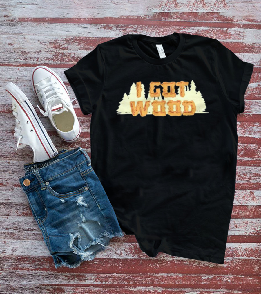 Nick Frost I Got Wood Forest T-Shirt