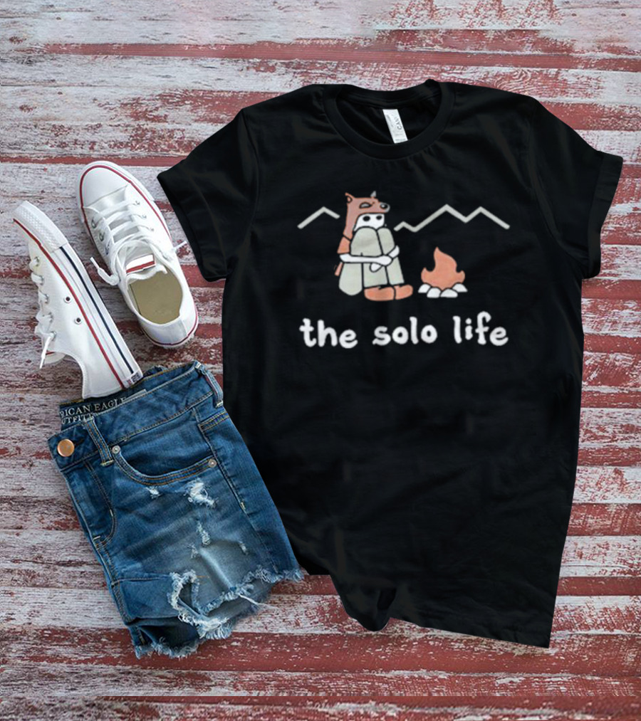 Blooprint Gaming The Solo Life Campfire Adventure T-Shirt