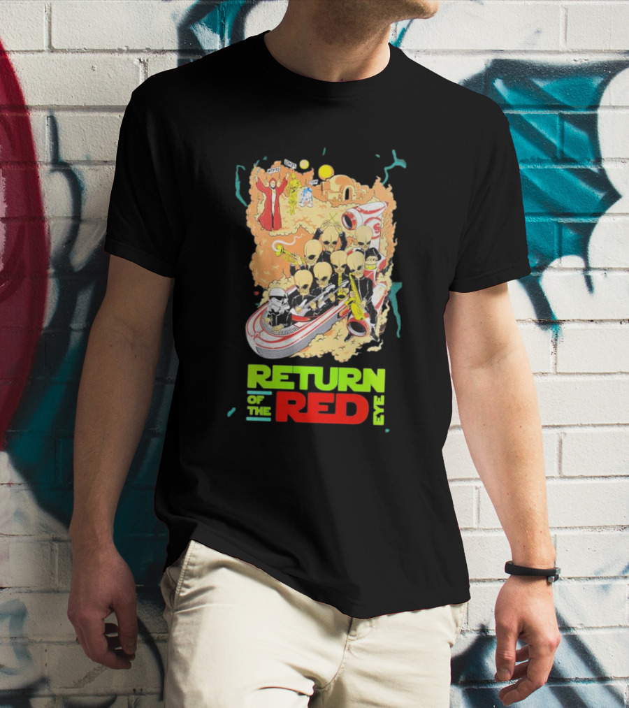 Slightly Stoopid Return Of The Red Eye Space Journey Adventure T-Shirt