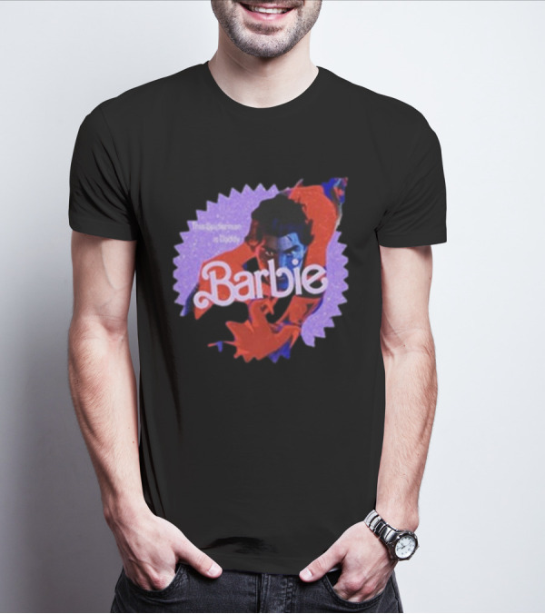 Barbie Meets Spider-Man This Spiderman Is Daddy Etsy Singapore T-Shirt