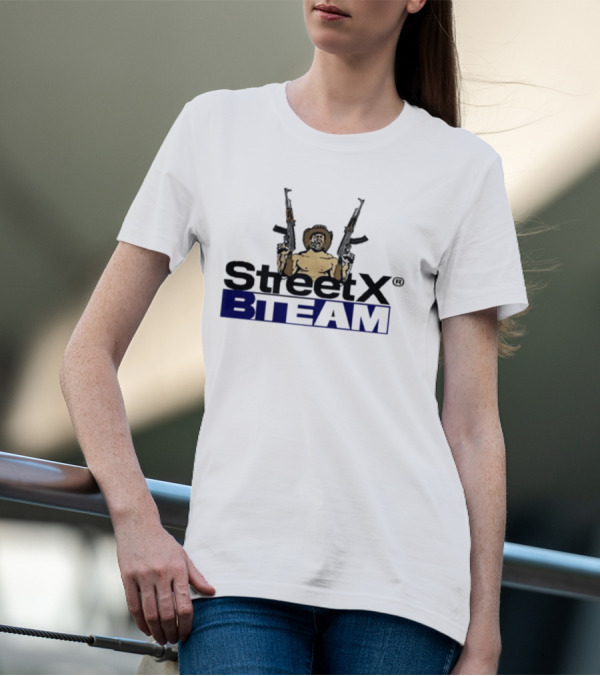 Streetx BTEAM Dual Gun Figure T-Shirt