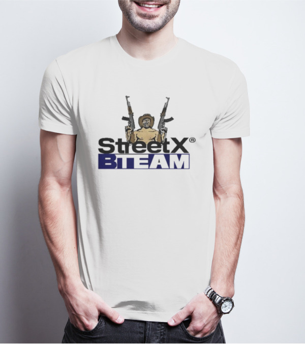 Streetx BTEAM Dual Gun Figure T-Shirt