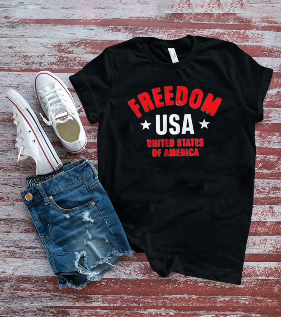 Sgt Troy's Freedom USA United States Of America T-Shirt