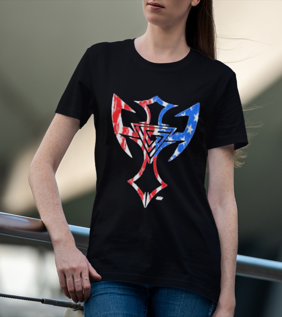 The Hardys American Flag Symbol USA T-Shirt