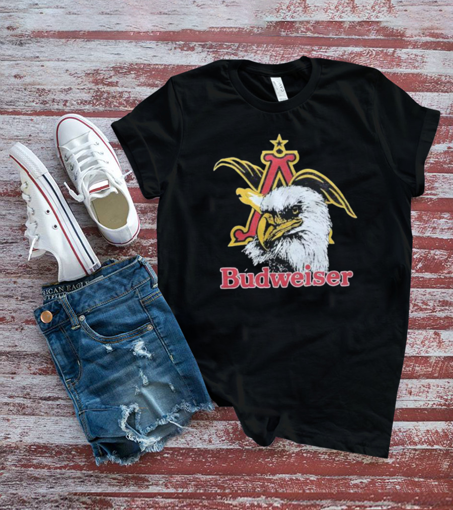 Budweiser Eagle With Star Emblem T-Shirt
