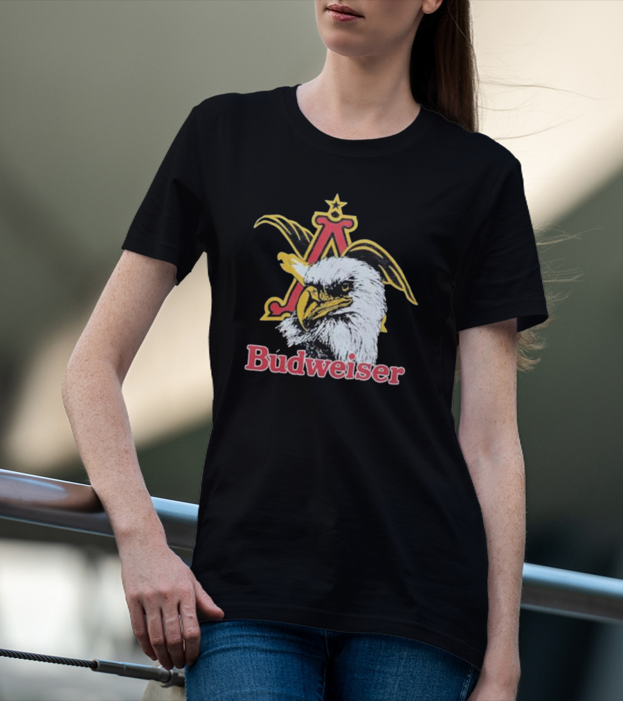 Budweiser Eagle With Star Emblem T-Shirt