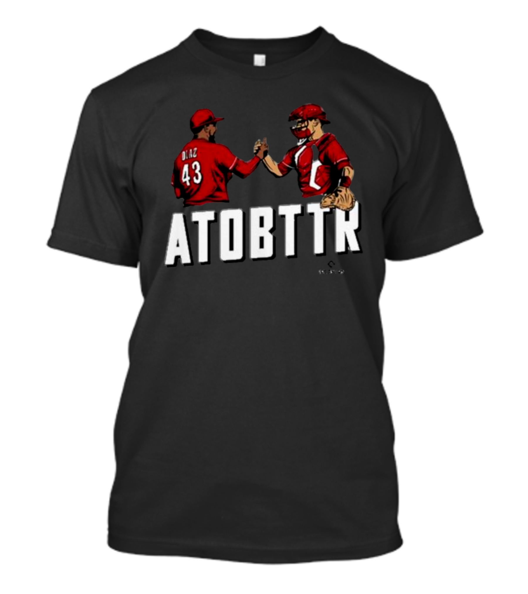 Atobttr Cincinnati Baseball Diaz 43 T-Shirt
