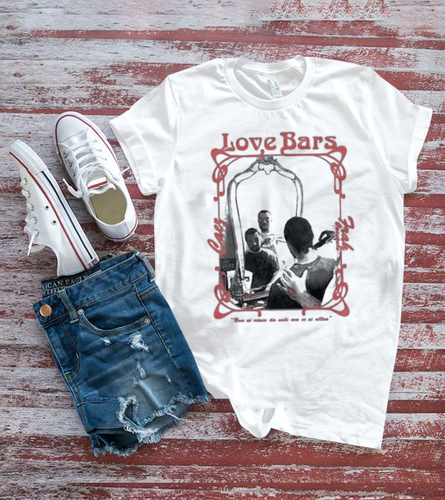 Love Bars Frah Quintale Mirror Reflection Snippet T-Shirt