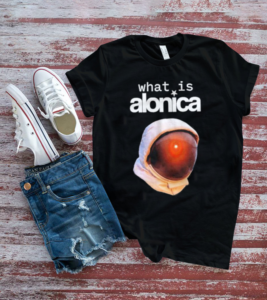 LANY What Is Alonica Spacesuit Reflective Visor Star T-Shirt