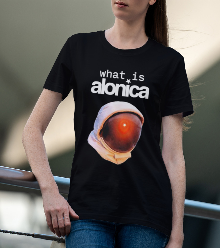 LANY What Is Alonica Spacesuit Reflective Visor Star T-Shirt
