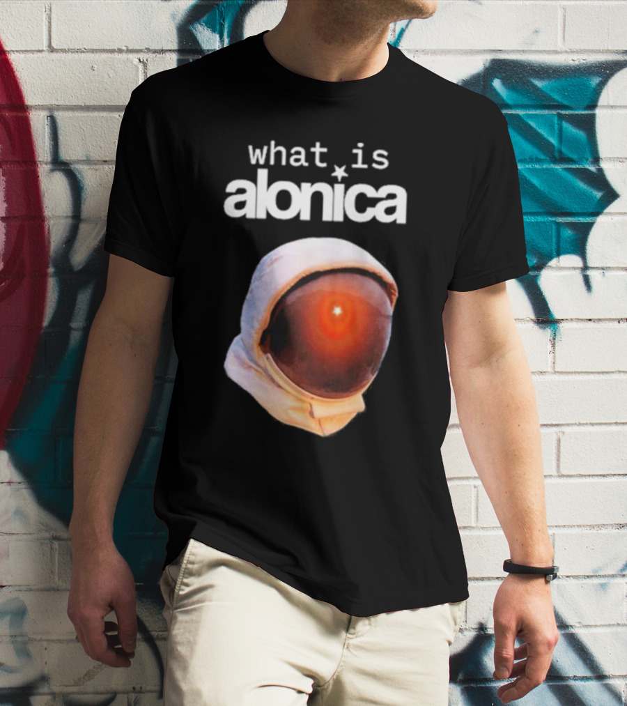 LANY What Is Alonica Spacesuit Reflective Visor Star T-Shirt