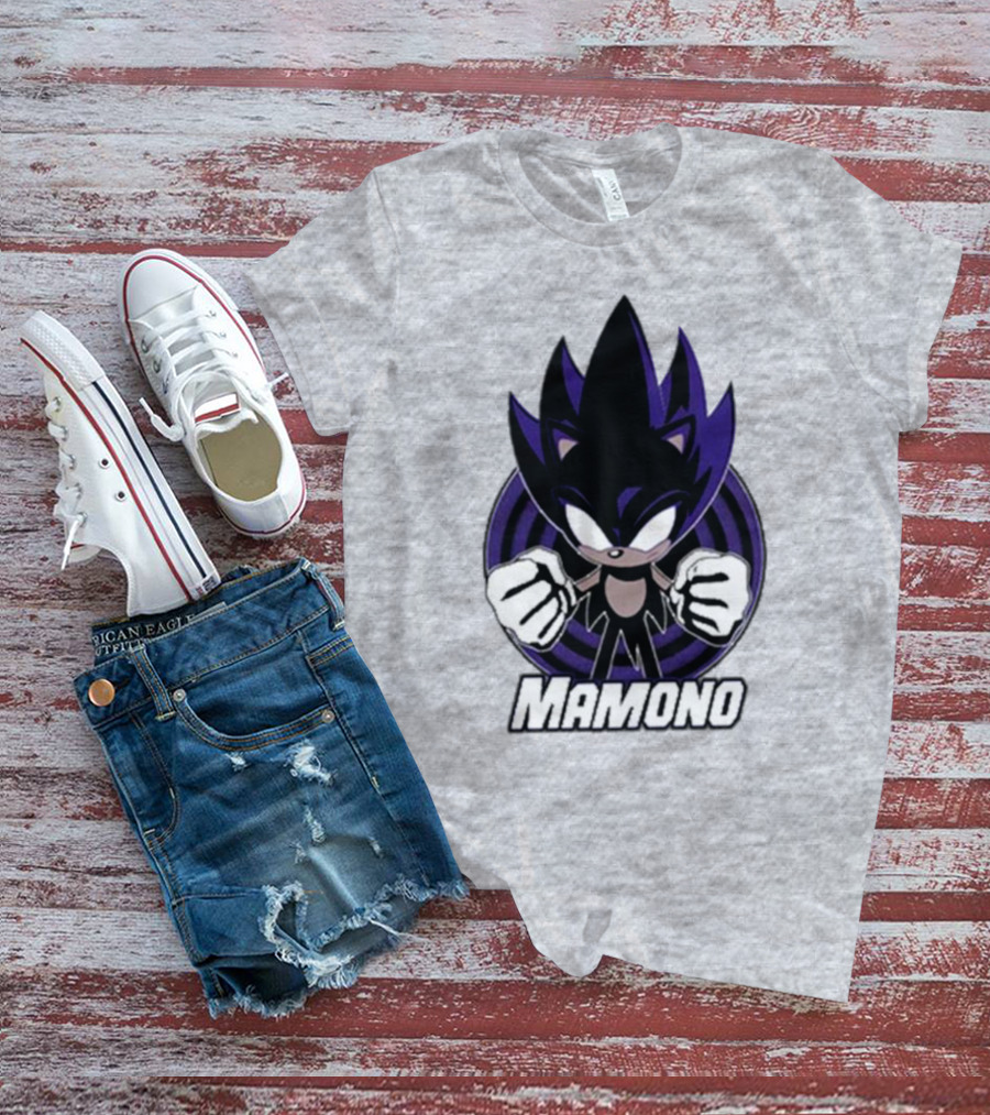 Mamono Dark Super Shadow Style Character T-Shirt