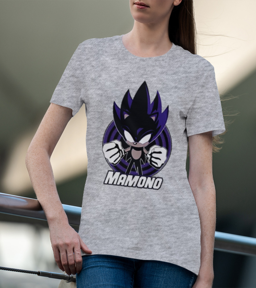 Mamono Dark Super Shadow Style Character T-Shirt