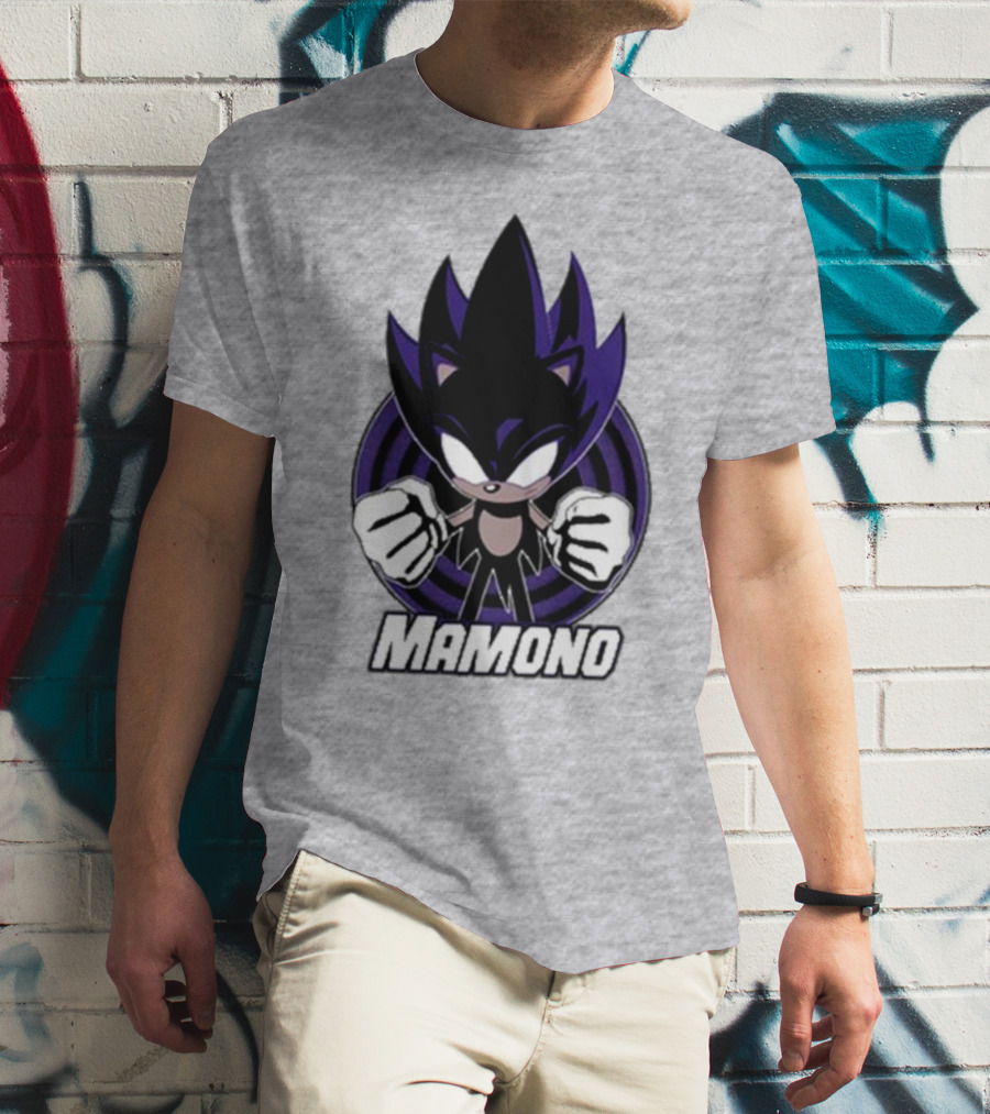 Mamono Dark Super Shadow Style Character T-Shirt
