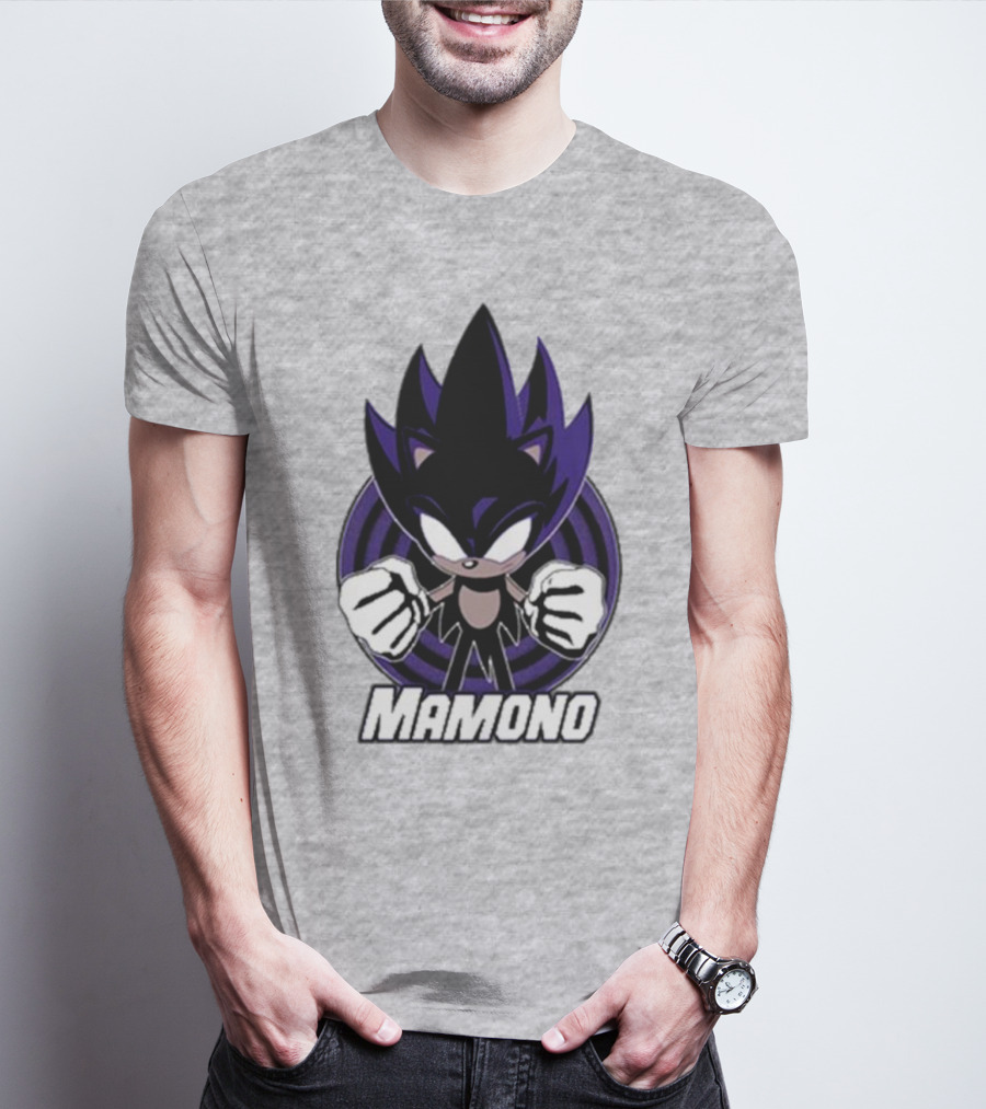 Mamono Dark Super Shadow Style Character T-Shirt