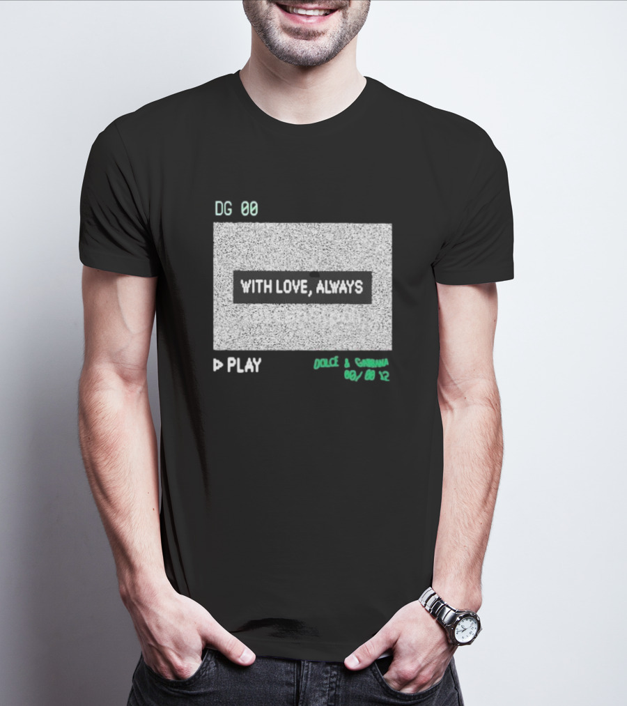 Quackity DG 00 With Love Always Play Dolce And Gabbana T-Shirt