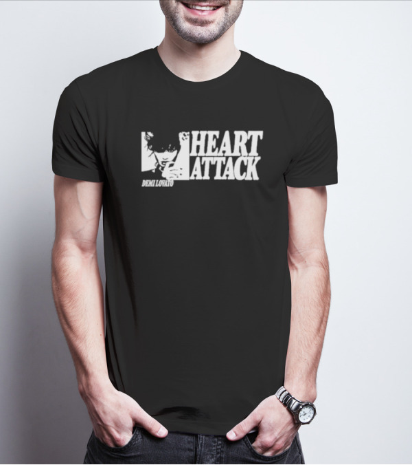 Demi Lovato Heart Attack Rock Version T-Shirt
