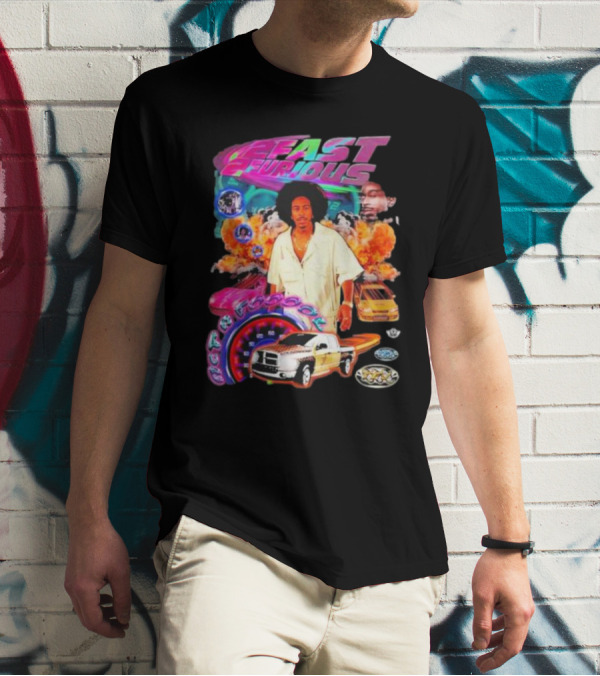 2 Fast 2 Furious Act A Fool With Cars And Explosions T-Shirt