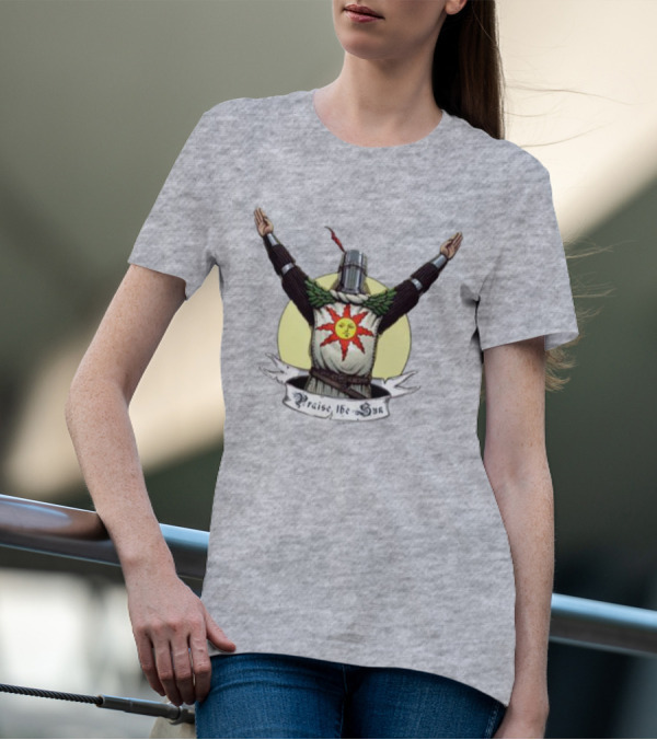 Dark Souls Praise The Sun Knight Heraldry T-Shirt