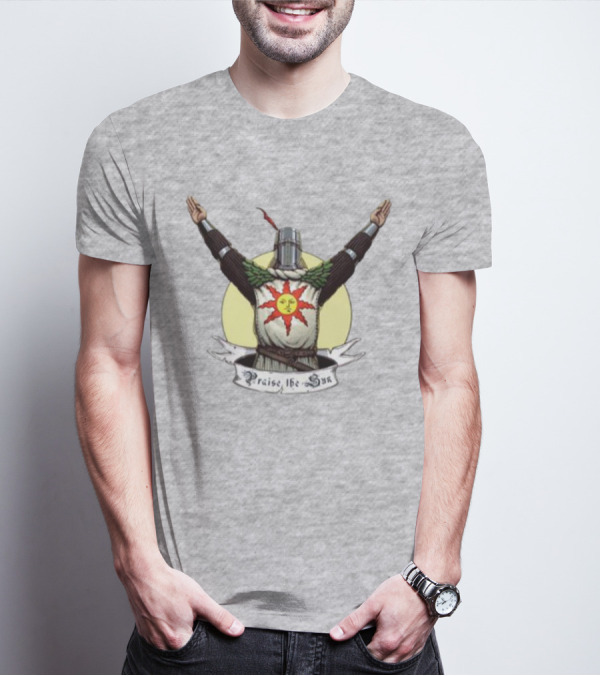 Dark Souls Praise The Sun Knight Heraldry T-Shirt
