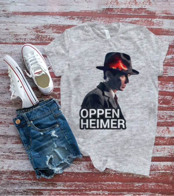 Oppenheimer Cillian Murphy Fiery Explosion Hat T-Shirt