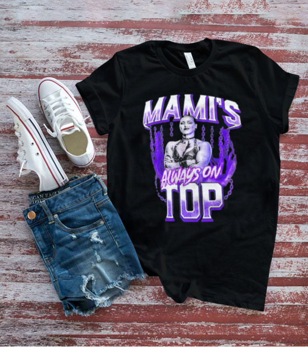 Rhea Ripley Mami's Always On Top WWE Style Chains Purple T-Shirt