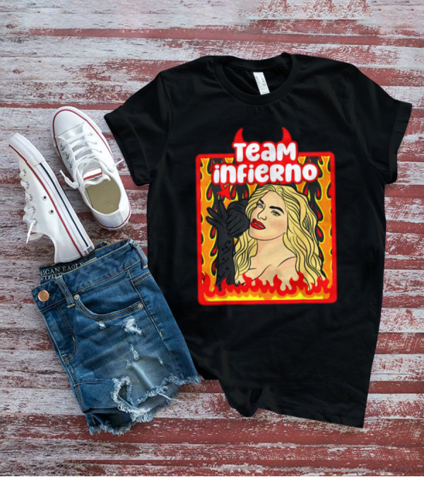 Team Infierno Wendy Guevara Latina Flames T-Shirt
