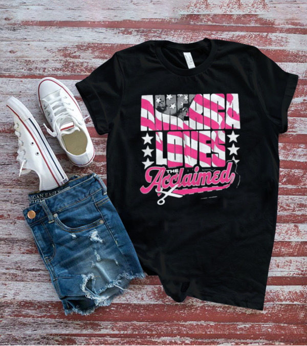 America Loves The Acclaimed Flag Stars T-Shirt