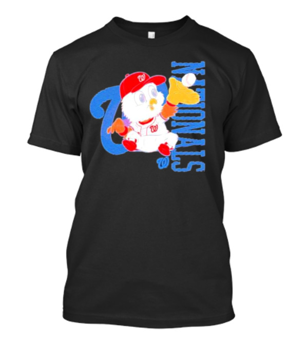 Washington Nationals Infant Mascot Logo Baseball T-Shirt