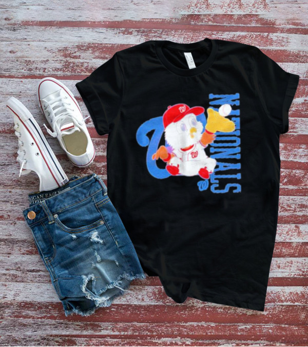 Washington Nationals Infant Mascot Logo Baseball T-Shirt