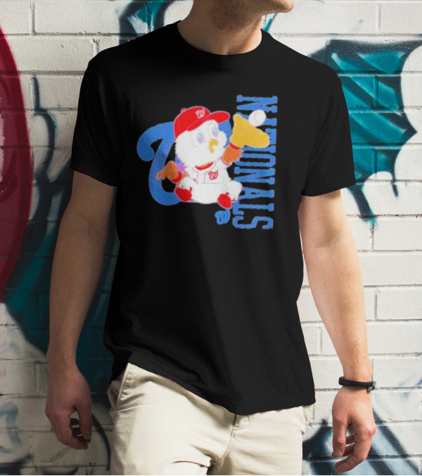 Washington Nationals Infant Mascot Logo Baseball T-Shirt