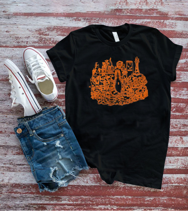 Broke Ass Stuart Urban Skyline Amos Goldbaum T-Shirt